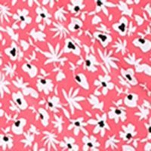 SIGNATURE BY ROBBIE BEE Womens Pink Cap Sleeve Fit + Flare Dress Petites PM - Picture 4 of 4